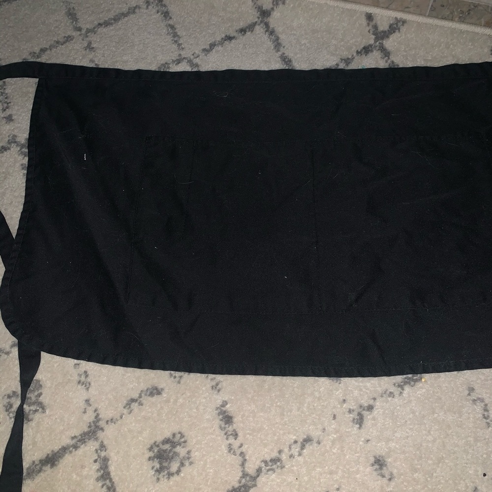Set of TWO BLACK WAITRESSING APRON